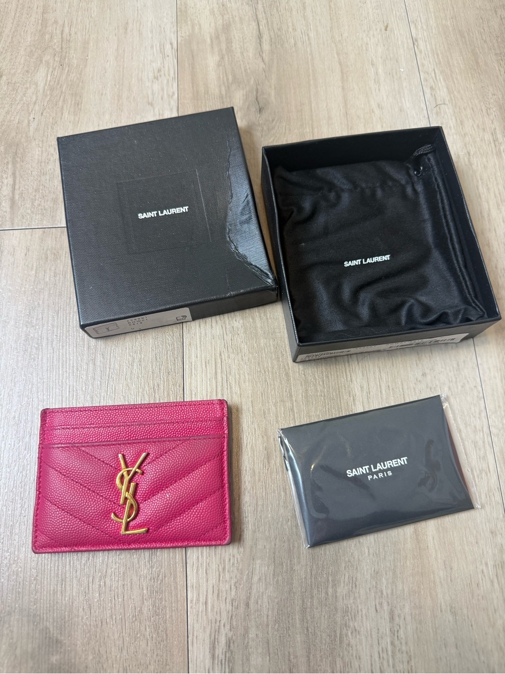 Authentic YSL Card Holder - Picture 6 of 11